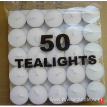 round tin tea candle 12g pressed way tealight